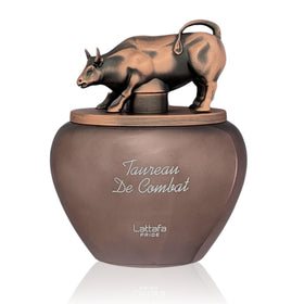 Lattafa Pride Taureau De Combat heart notes image emphasizes cashmere and tobacco