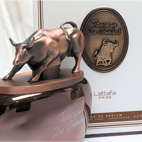 Lattafa Pride Taureau De Combat top notes image highlights cardamom and cinnamon