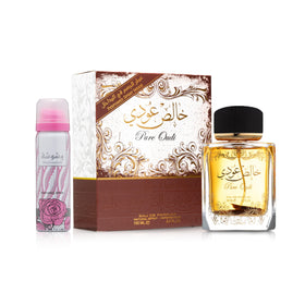 Packaging image of Lattafa Pure Oudi, a premium oriental blend.