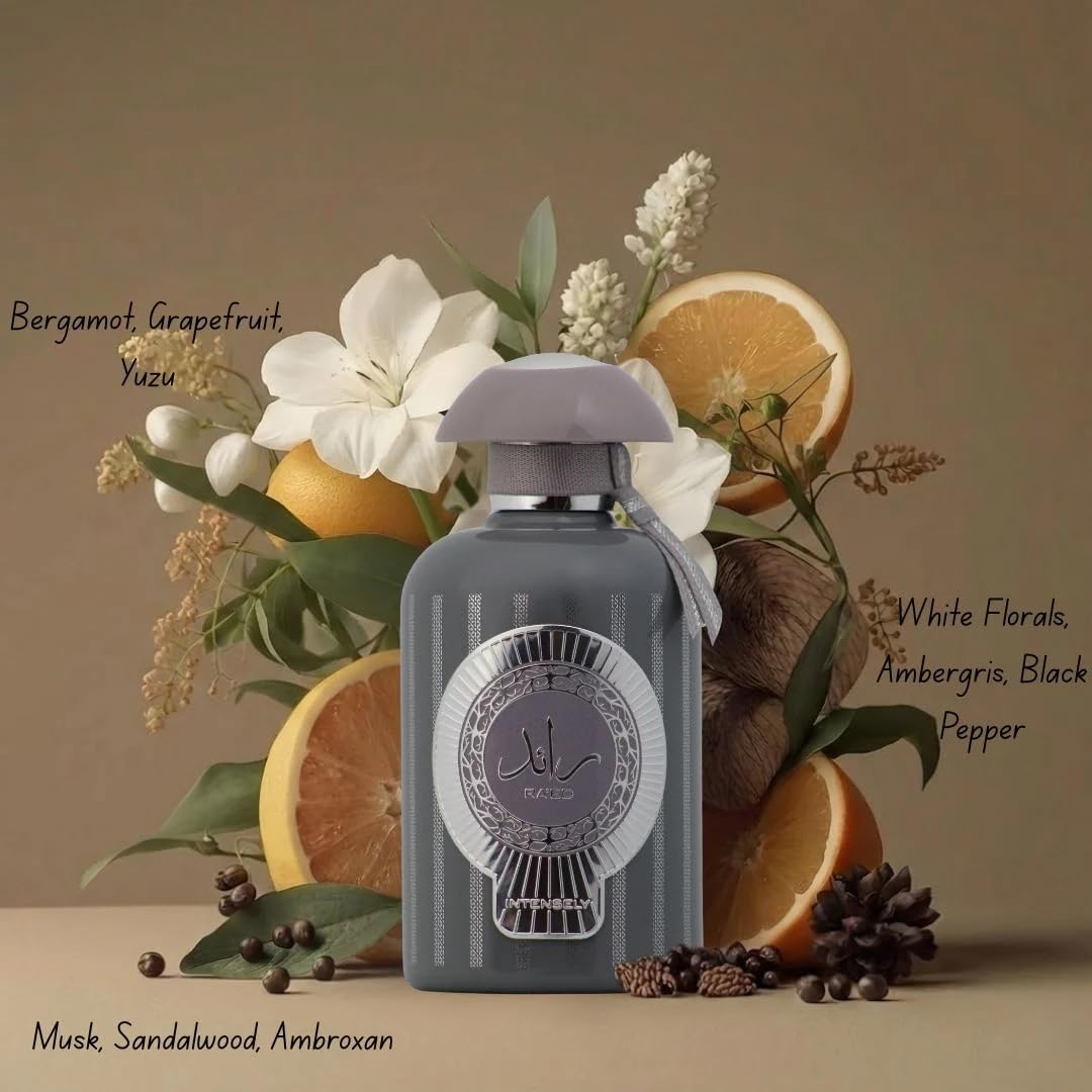 Lattafa Ra'ed Intensely black pepper note adds intrigue without overpowering freshness.
