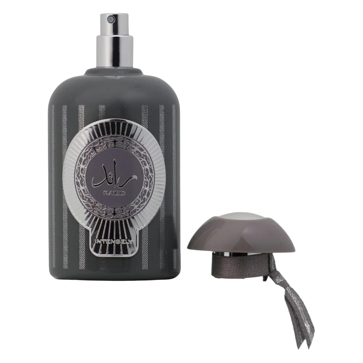 Lattafa Ra'ed Intensely grapefruit note adds sharp energy to the top notes.