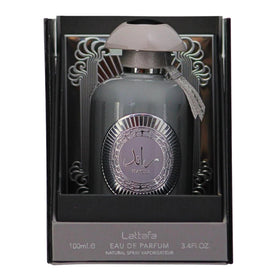 Lattafa Ra'ed Intensely yuzu zest introduces sparkling brightness for warm days.