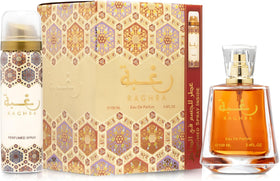 Lattafa Raghba perfumed deodorant spray for on-the-go freshness