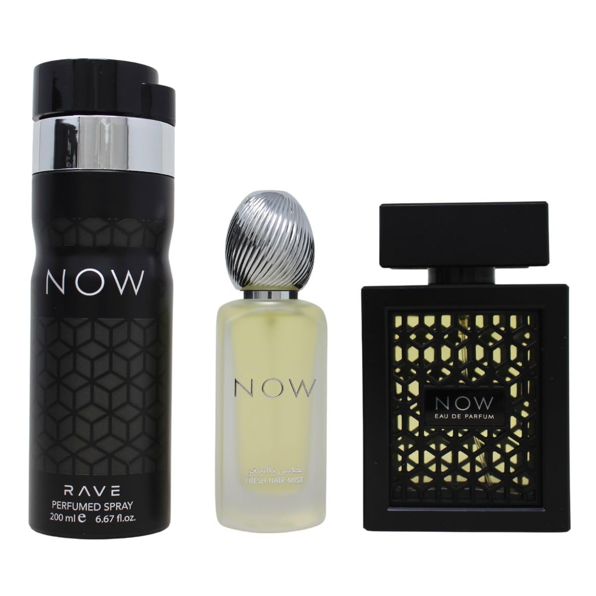 Lattafa Rave Now hair mist adds subtle scent