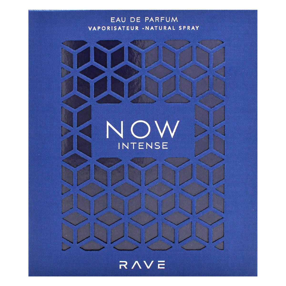 Lattafa Rave Now Intense drops on skin evoke vibrant citrus and spice.