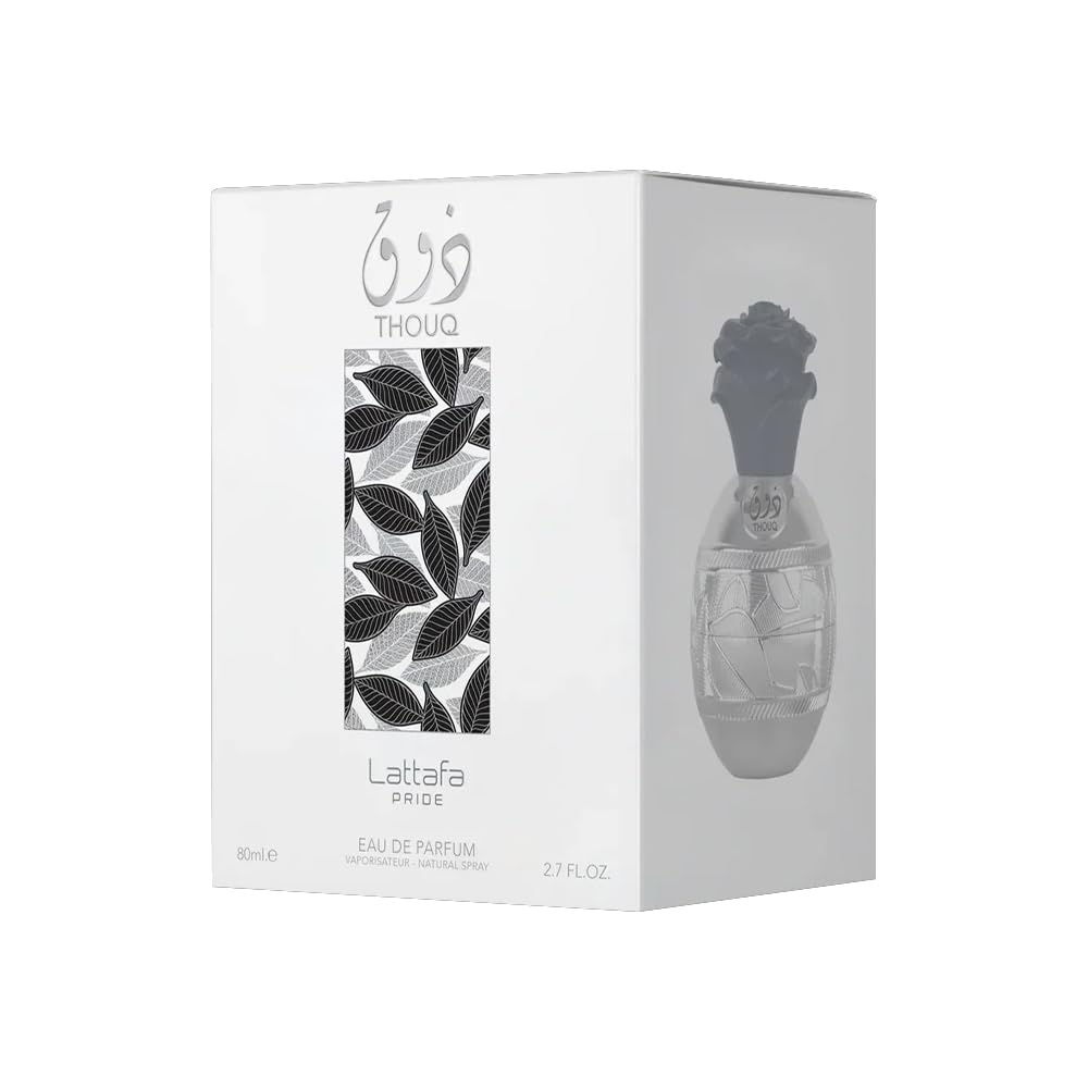 Lattafa Thouq unisex EDP middle notes rose and incense add depth and intrigue