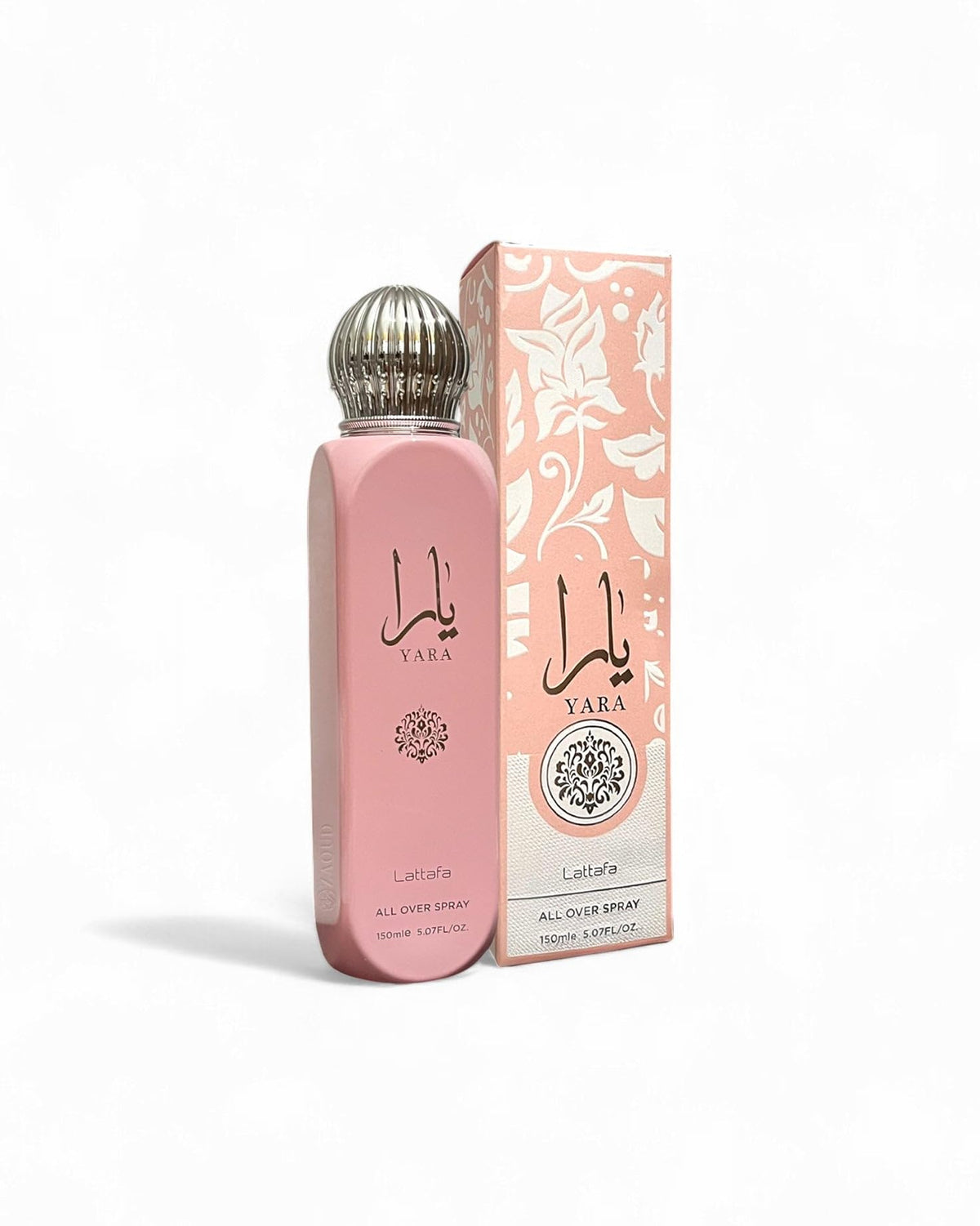Lattafa Yara spray nozzle close-up for easy application and long-lasting scent