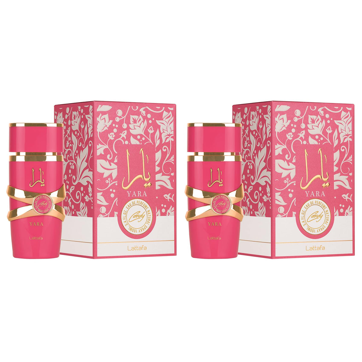 Lattafa Yara Candy packaging, elegant box perfect for gifting on special occasions