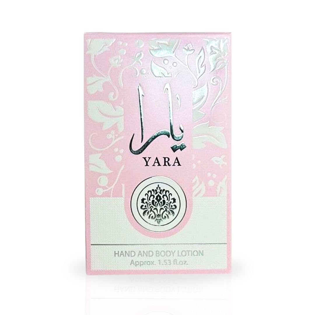 Lattafa YARA orchid heliotrope tangerine notes highlight a fragrant daily ritual.