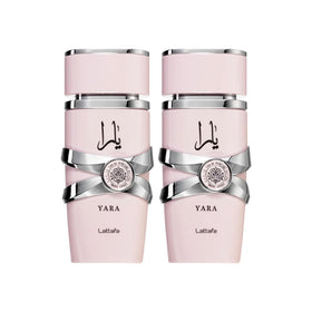 Lattafa Yara EDP bottle close-up showcasing amber vanilla warmth for daily wear