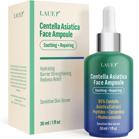Lauer Cosmetic Centella Asiatica ampoule bottle for soothing redness