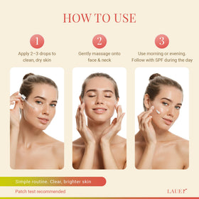 LAUER COSMETIC Centella asiatica calming shot emphasizes soothing redness support