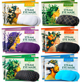 Lauer Cosmetic heated eye steam mask lavender scent soothing tired eyes