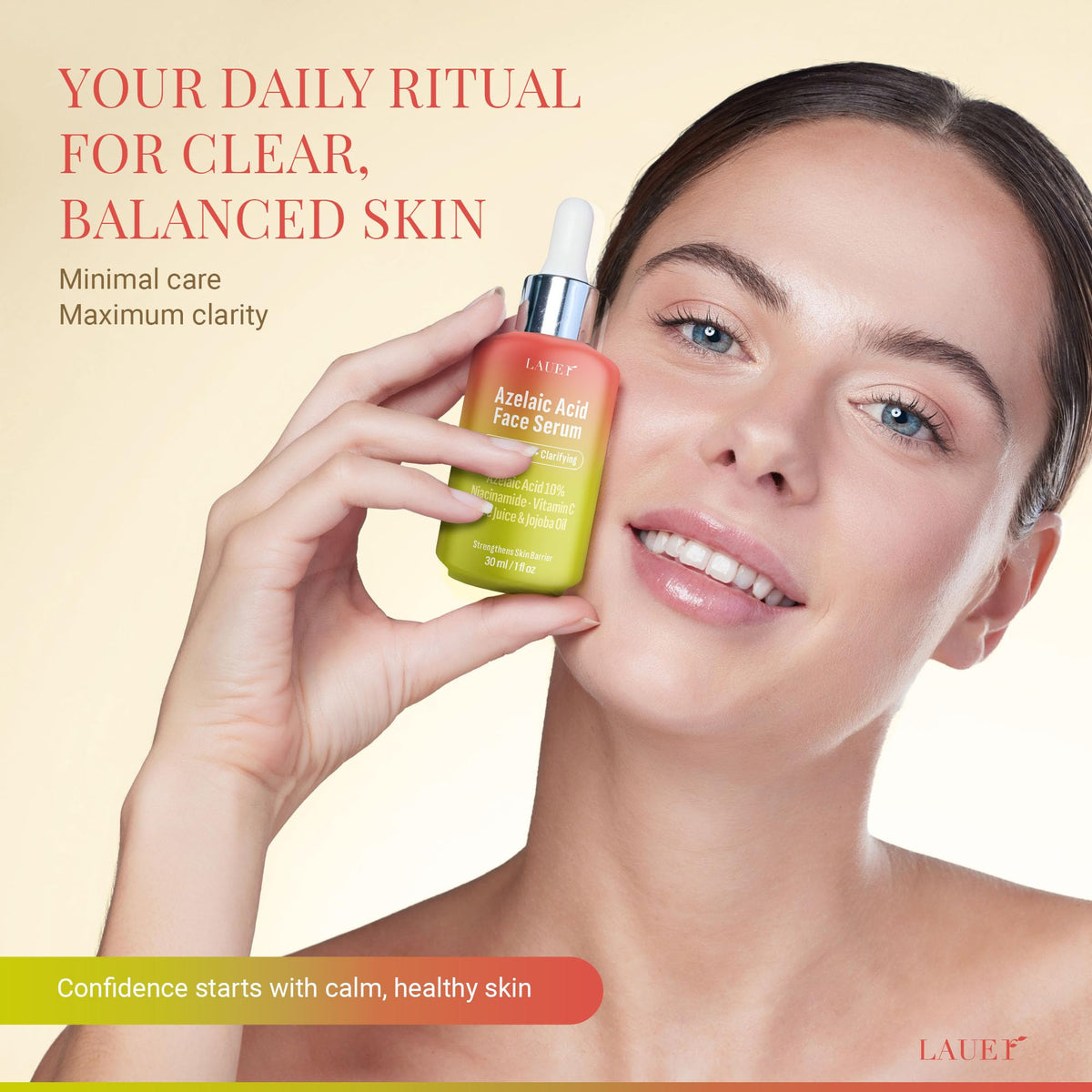 LAUER COSMETIC Lightweight hydration is quickly absorbed for renewed skin feel