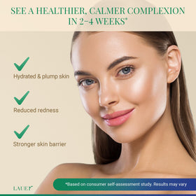 Lauer Cosmetic lightweight hydration ideal for reactive skin