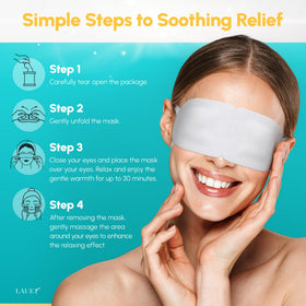 Lauer Cosmetic self-warming eye mask travel-friendly compact design