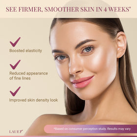 Lauer Cosmetic silky-texture ampoule applying smoothly on skin
