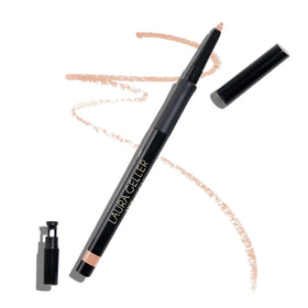 LAURA GELLER INKCredible Gel Eyeliner beige swatch for natural daytime look