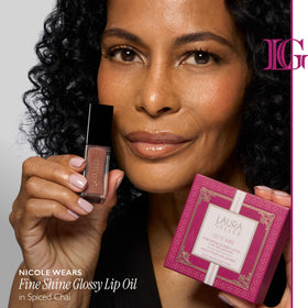 LAURA GELLER NEW YORK exclusive shade 2 lip oil for lively color and weightless hydration