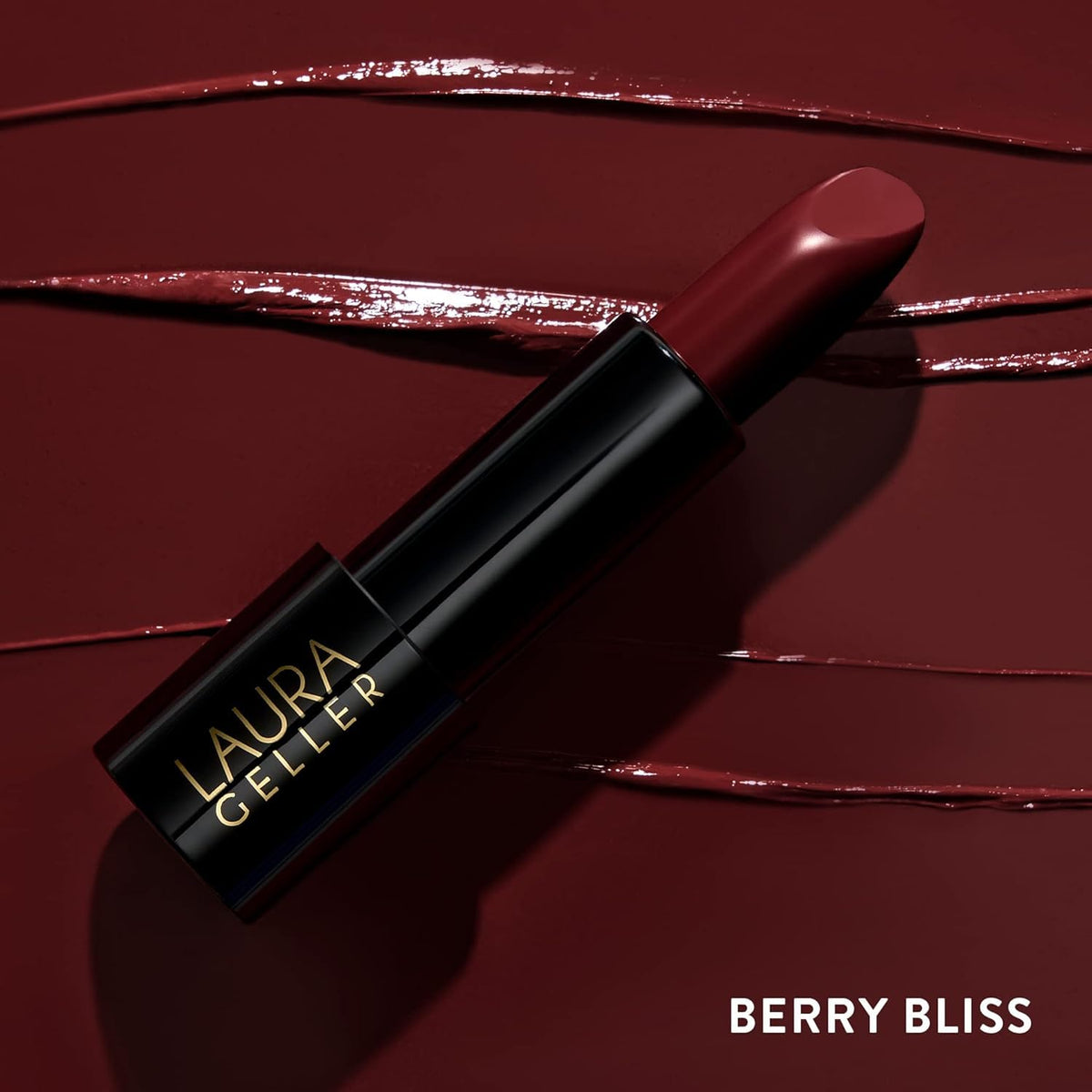 Laura Geller Modern Classic Lipstick packaging highlights luxe design.