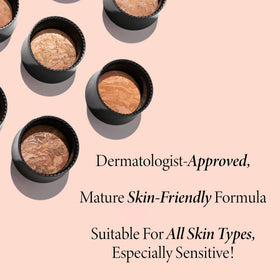 LAURA GELLER NEW YORK baked balance-n-glow on-the-go coverage with satin finish.