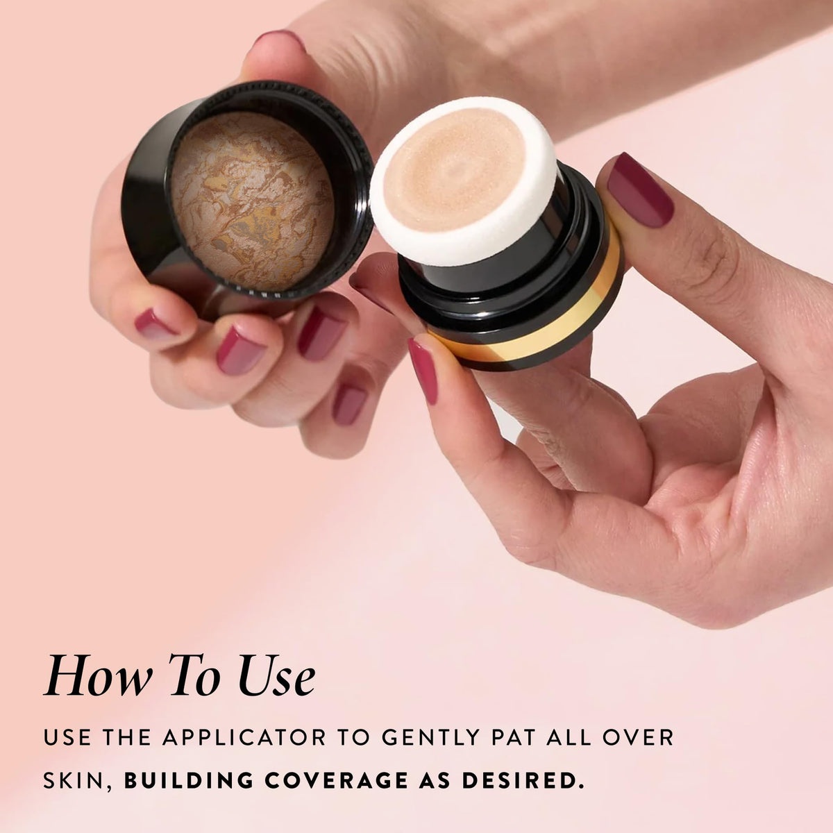 LAURA GELLER NEW YORK baked balance-n-glow pearl glow detail for radiance.