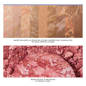 Laura Geller New York Baked Blush-N-Brighten marbleized blush adds subtle radiance