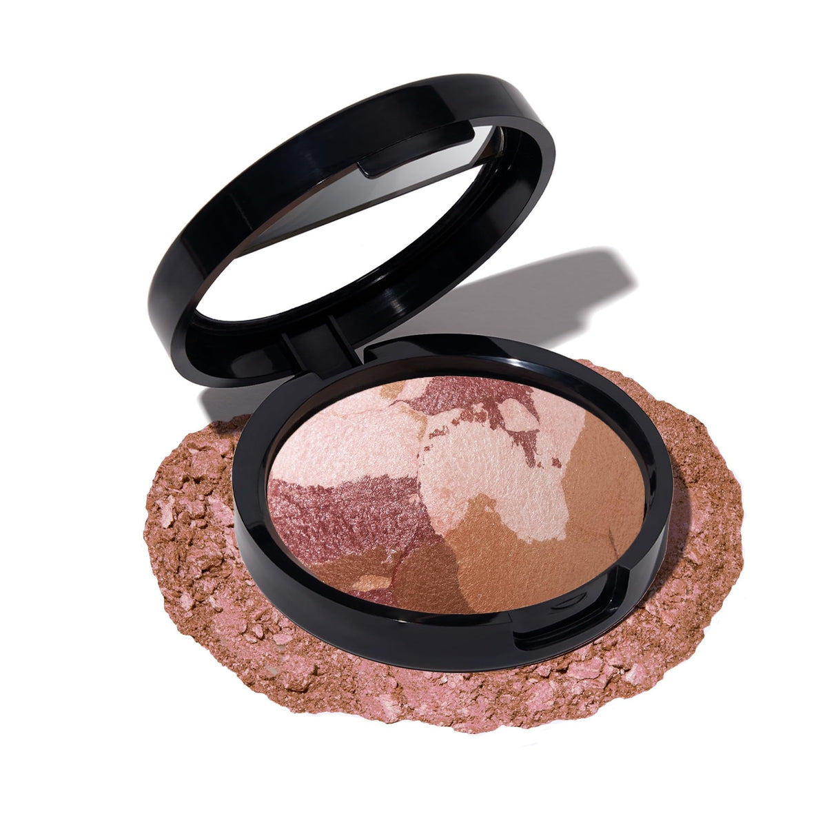 LAURA GELLER NEW YORK baked blush-n-bronze marbleized compact for natural warmth and radiance.