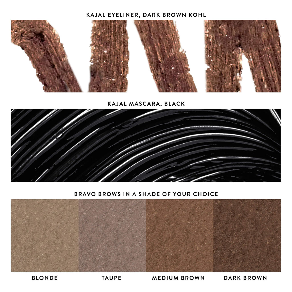 LAURA GELLER NEW YORK Bravo Brows spoolie blends brows to a natural shape