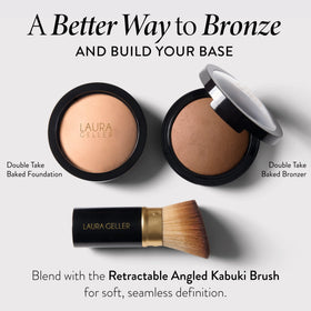 Buildable color example for warmth or contour without harsh lines.