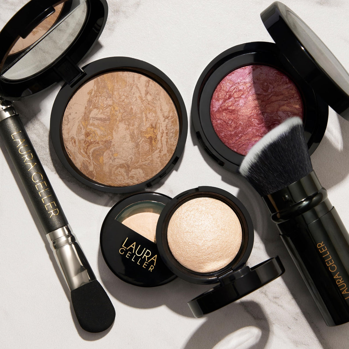 Blush application to the apples for a natural flush