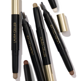 Laura Geller New York Define-n-Tame castor oil infusion supports fuller-looking brows