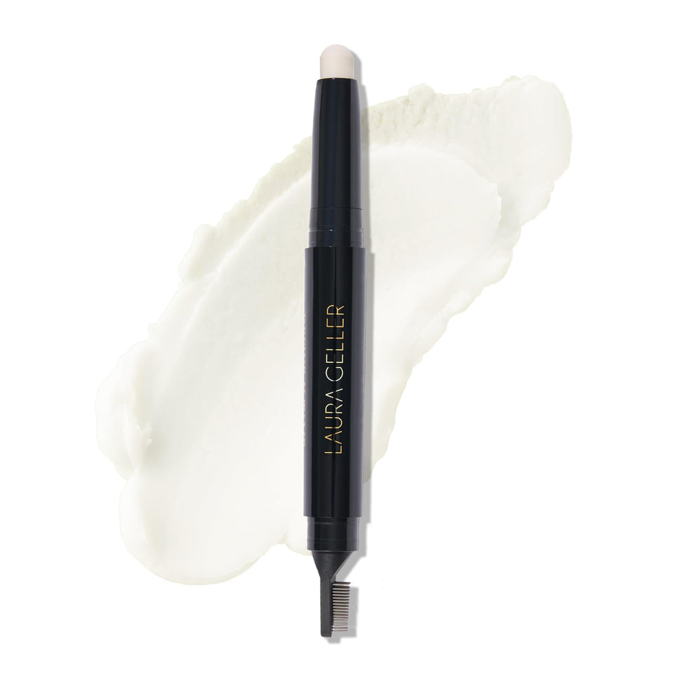 Laura Geller New York Define-n-Tame Brow Lifting Stick clear wax close-up for lift