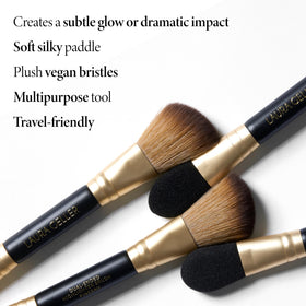 LAURA GELLER NEW YORK fluffy angled bristles for seamless blending