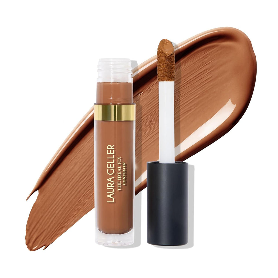 LAURA GELLER NEW YORK Ideal Fix Deep 07 concealer bottle pour for hydrating coverage.