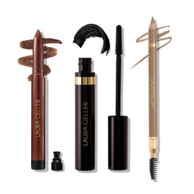 LAURA GELLER NEW YORK 3E eyeliner in Blonde Kohl defines eyes with a soft, natural look