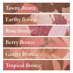 LAURA GELLER NEW YORK powder texture closeup shows marbleized finish for soft application.
