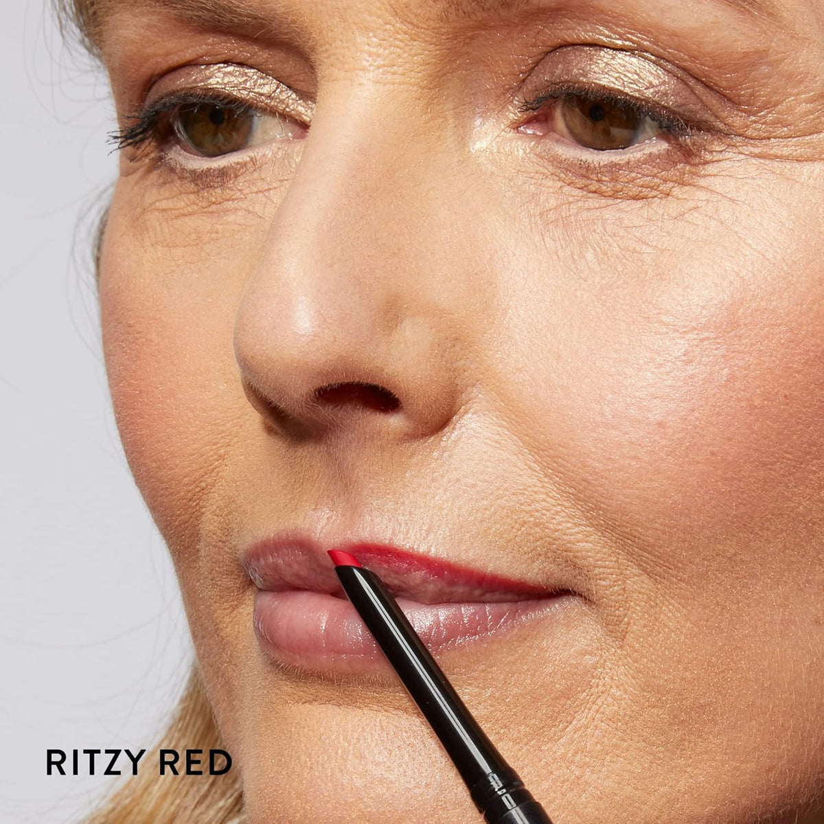 Laura Geller New York Modern Classic Lip Liner Ritzy Red shea butter hydration