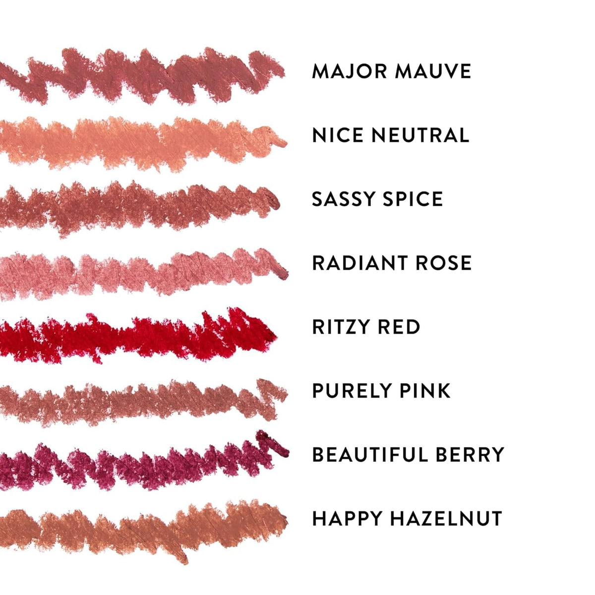 Laura Geller New York Modern Classic Lip Liner Ritzy Red lip line definition closeup