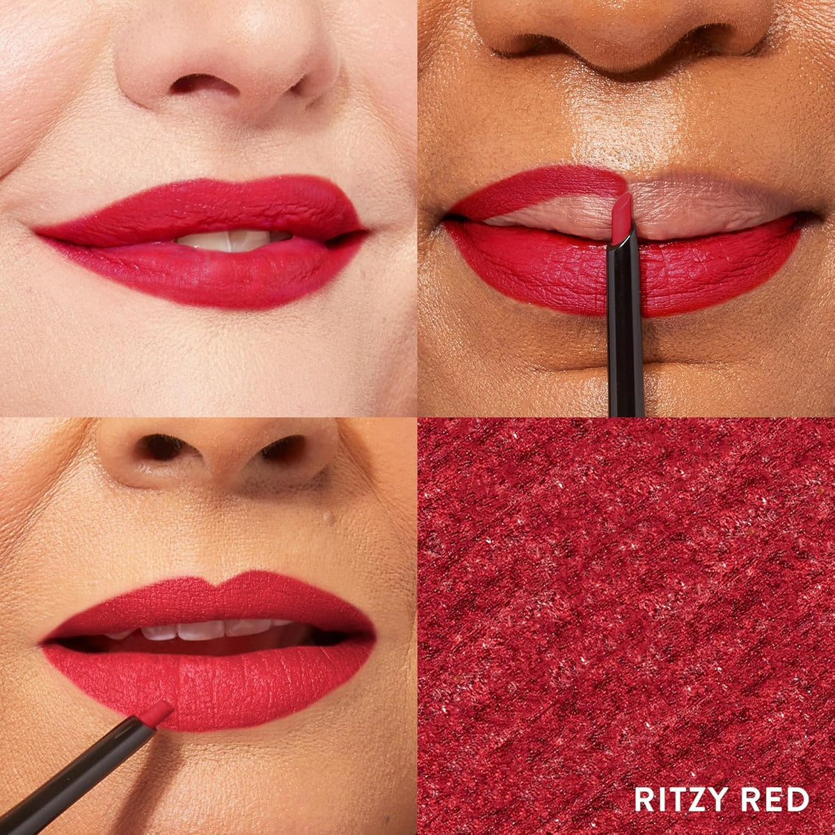 Laura Geller New York Modern Classic Lip Liner Ritzy Red precision-tip for clean lines