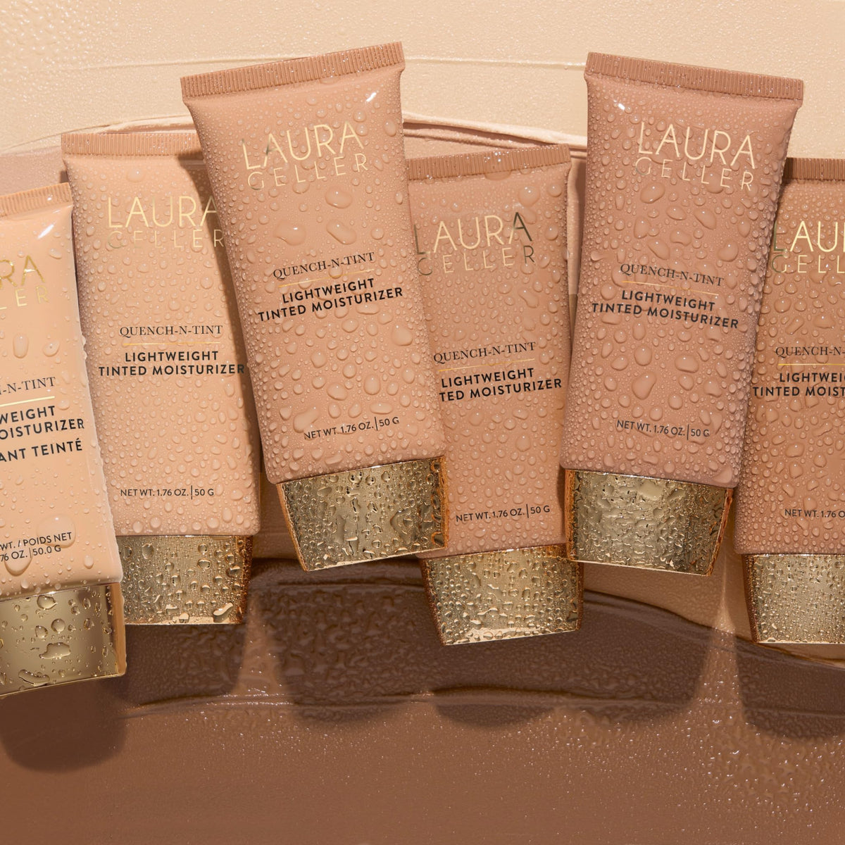 Tube and cap of Quench-n-Tint for easy daily use