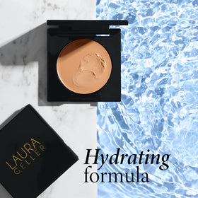 LAURA GELLER NEW YORK packaging closeup highlighting sleek design