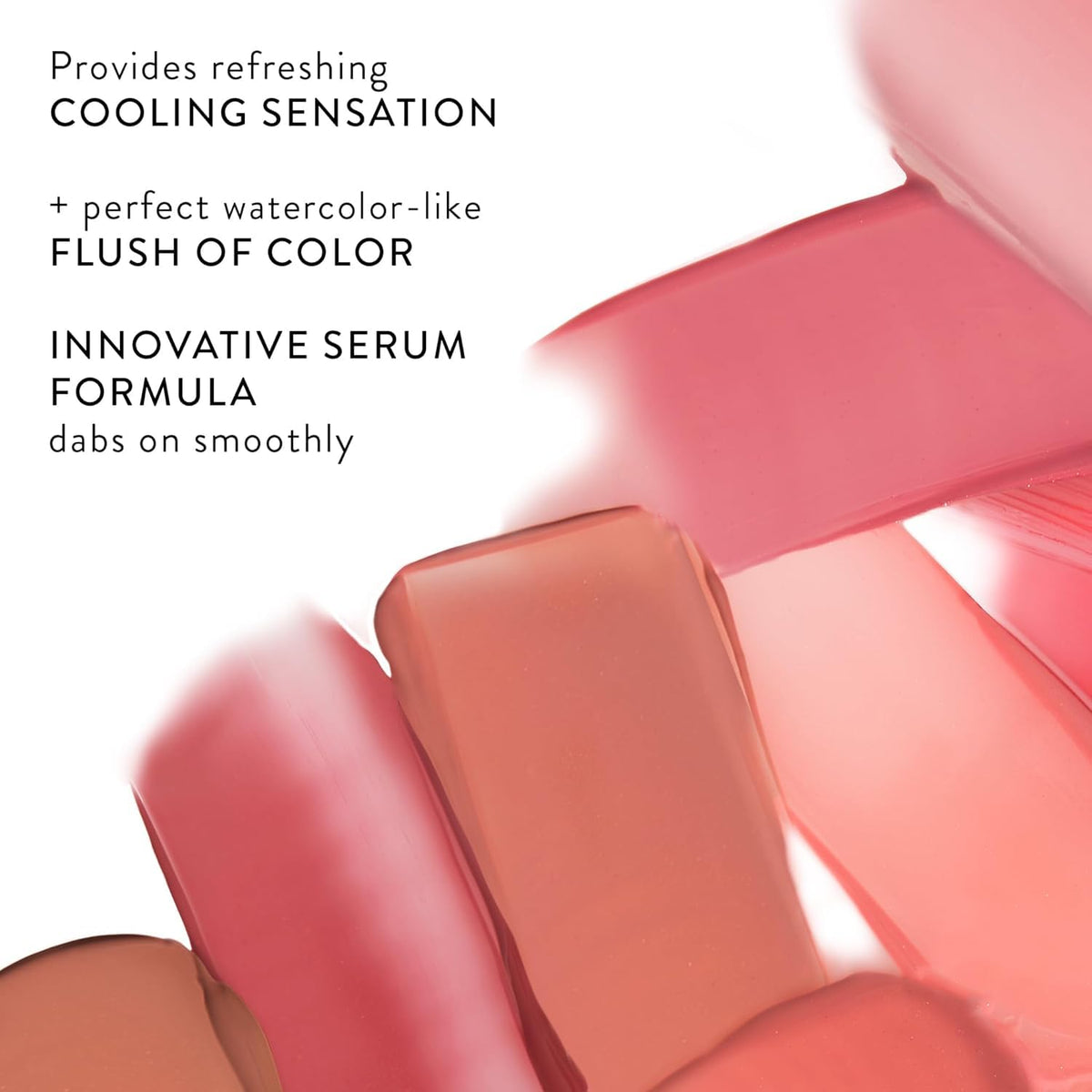 LAURA GELLER NEW YORK Serum Blush Tint Casual Coral angled blush brush blending
