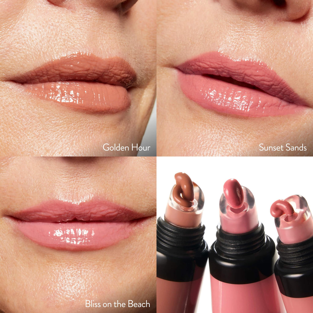LAURA GELLER NEW YORK Sunset Sands cap detail on Shine-n-Shield lip balm.