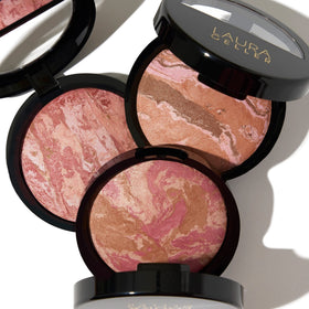 LAURA GELLER NEW YORK luminous finish brightens cheek with weightless feel
