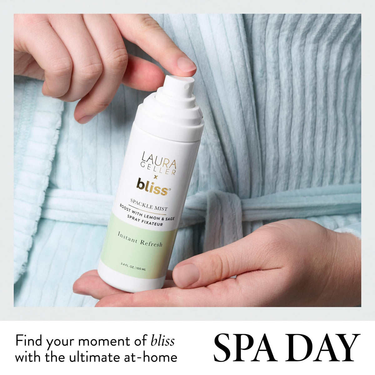 Product components Aloe, Cucumber, Peppermint extracts in LAURA GELLER NEW YORK Spackle Mist Boost
