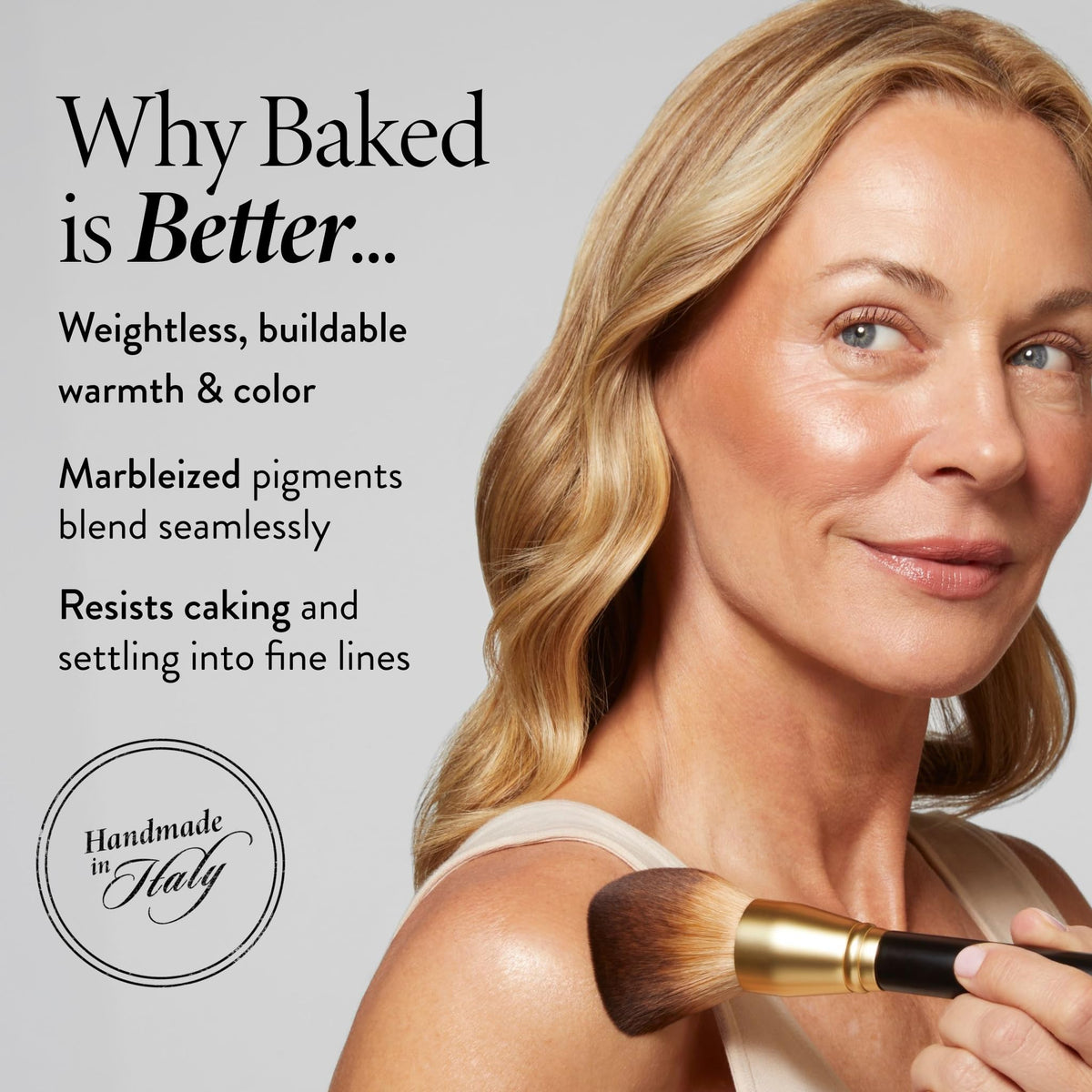 LAURA GELLER NEW YORK Terra cotta bake pan preserves color accuracy.