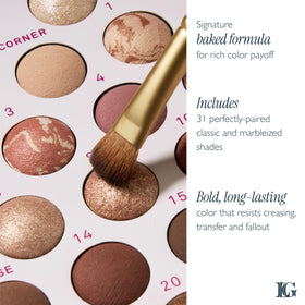 Laura Geller New York apply eye demonstration highlights easy blending and seamless transitions.