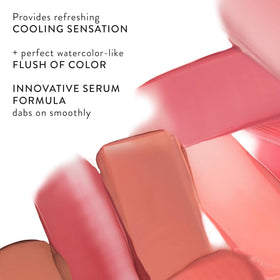 LAURA GELLER NEW YORK Serum Blush Tint bottle close-up showing lightweight texture