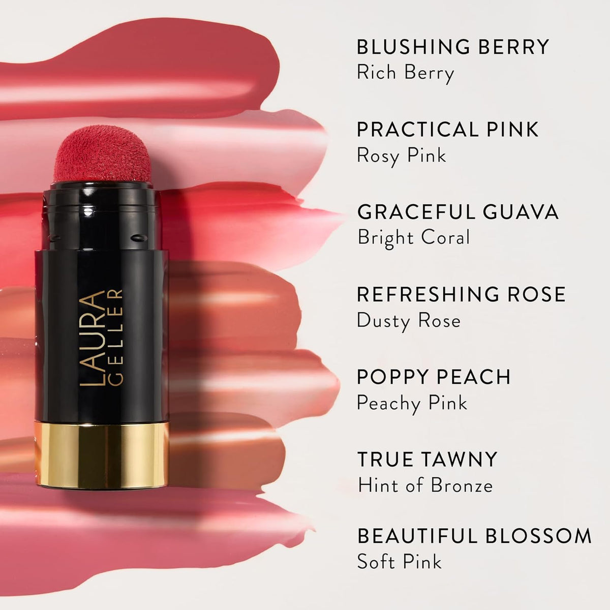 LAURA GELLER NEW YORK Serum Blush Tint lightweight feel on skin